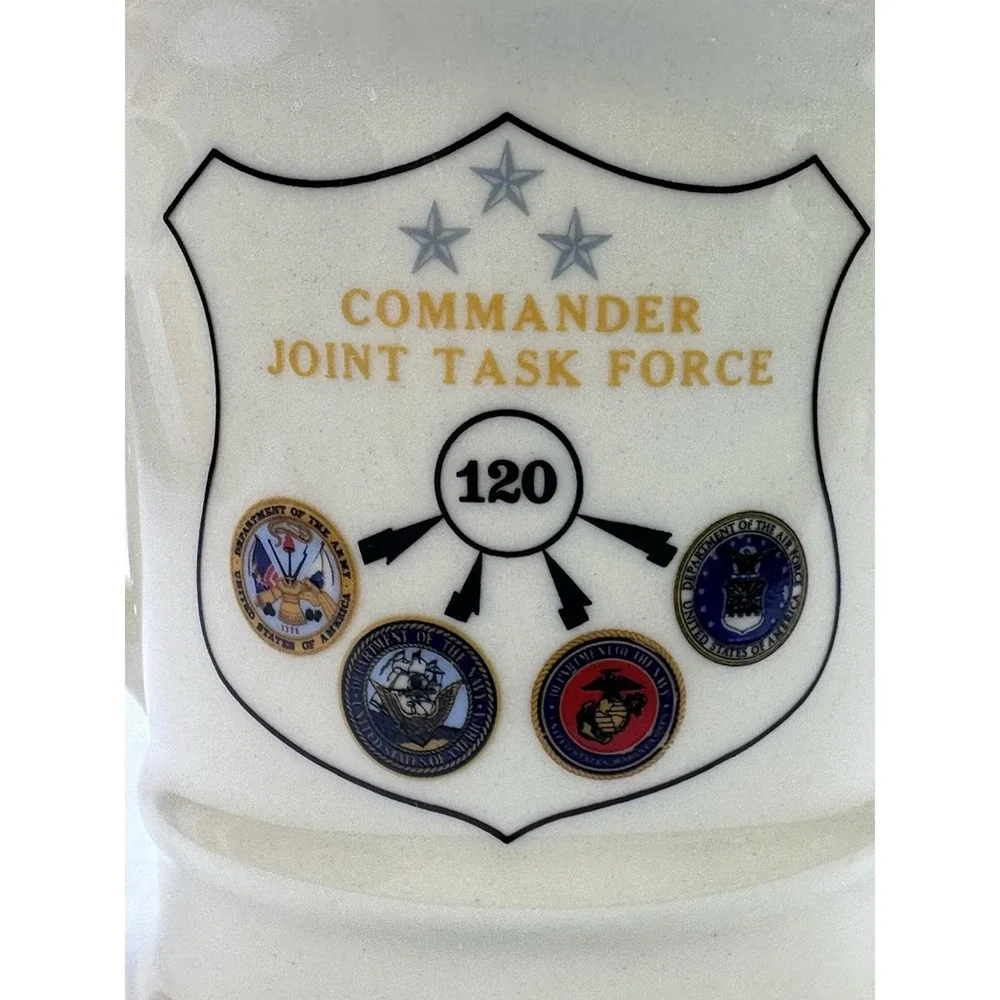 Nato Strikfltlant Commander Joint Task Force Second Fleet Coffee Cup Mug Tea